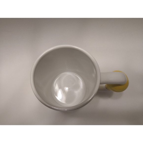 USA Made "Idea Mug" Coffee Mug White W/ Light Bulb Handle - Raven Industries - Picture 3 of 8